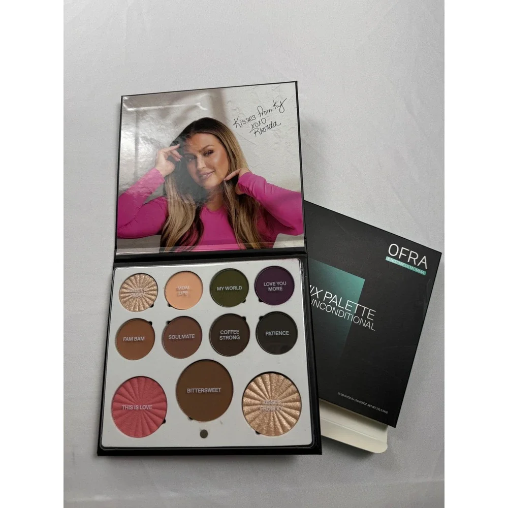 OFRA x Hot Mess Momma Unconditional Mini Mix Palette Eyeshadow Blush Highlighter